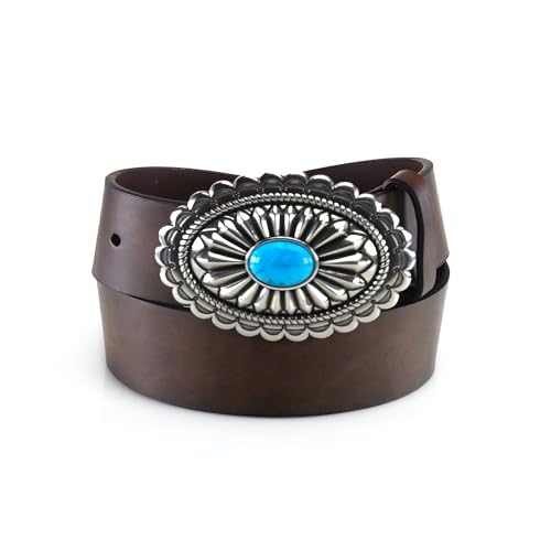 ARIAT Women's Oval Concho Buckle Belt