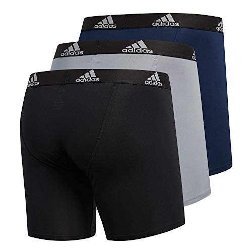 Image of adidas Men's Performance Boxer Brief Underwear (3-Pack)