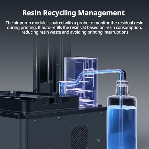 Image of 3IDEA Photon Mono M7 MAX Resin 3D Printer, 13.6'' 7K Large Resin Printer with COB LighTurbo 3.0, Flip-Open Cover Design, Intelligent-Assist Printing, Print Size 11.8'' x 11.7'' x 6.5''