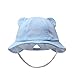 Vivobiniya Newborn Boy Summer Hats Baby Sun Hats Little Bear Baseball cap0-4y (3-6 Month, Blue)