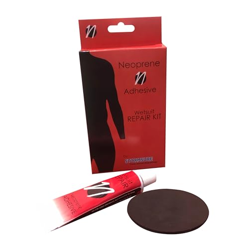 Stormsure Neoprene Queen Adhesive Repair and Patch Kit - Fast and Durable Wetsuit Repairs