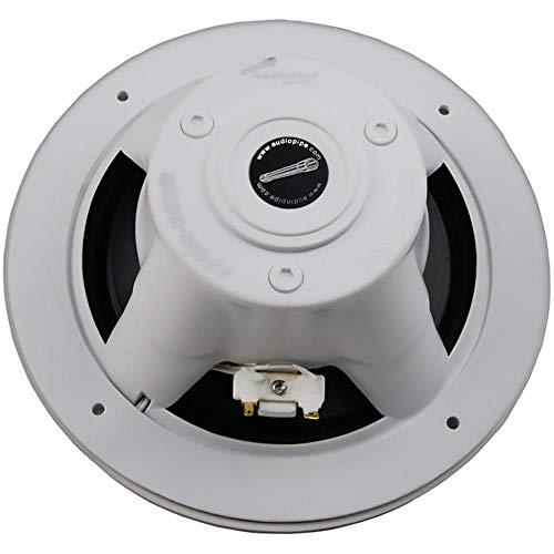 Image of Audiopipe APSW-6032 6.5 inch Coaxial Marine Boat Speakers 200 Watts, Pair, 4 Ohms
