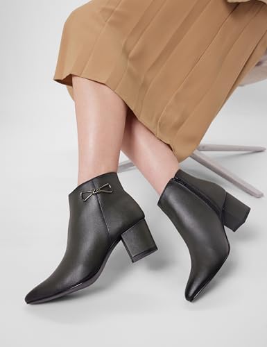 Image of Metro Women's Faux Leather Fashionable Trendy Ankle Boots