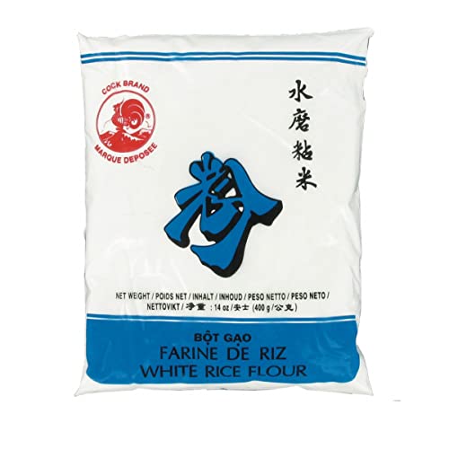 Harina de Arroz Blanco - Marca COQ - 400 g (4 bolsitas)