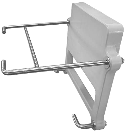 GZKYYLEGS Engine Bracket for GZKYYLEGS 10 feet Inflatable Boats - Outboard Motor Bracket for Boat Auxilary Up to 15HP Stainless Steel Mounts with Nuts