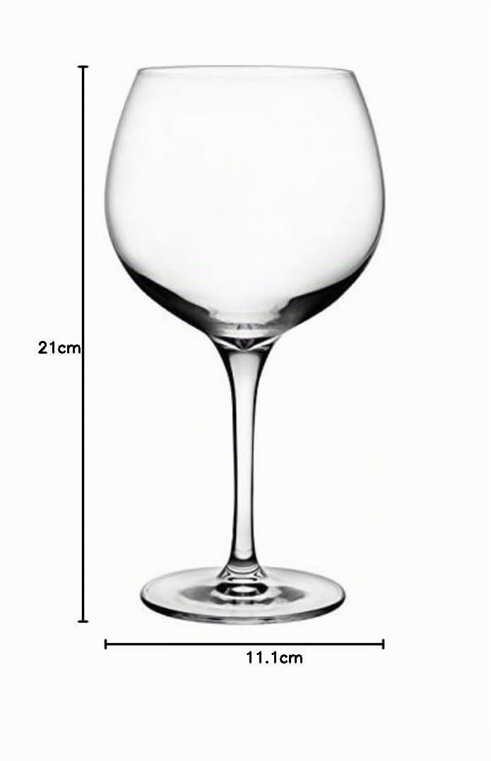 Topkapi Verre Aperol Spritz XL - Lot de 6 verres cristal sans plomb, 700 ml, avec lot de 7 pailles en verre, qualité professionnelle pour bar, salon, terrasse, jardin, restauration et restauration