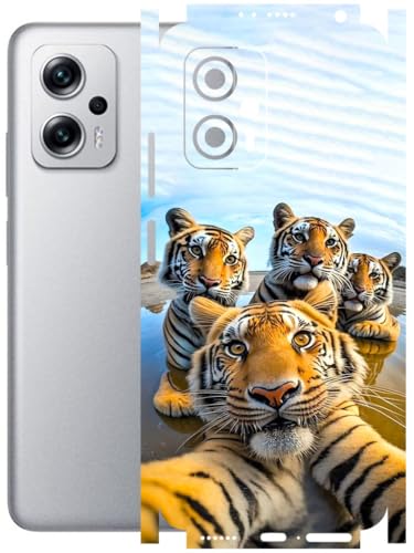 Image of AtOdds - Full Body Back Screen Guard Protector Film - Lamination Wrap Skin Sticker Compatible with REDMI K50i (5G) | Scratchproof Matte Finish (Selfie)