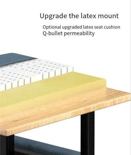 5-in-1 Rolling Storage Ottoman Cube with Wheels, Large Foldable Footstool for Home, Versatile Nesting Chair & Footrest, Durable Orange Upholstery - Image 8