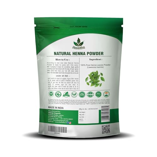 Havintha Natural Henna Powder for Hair Color | 100% Natural Hair Dye - Lawson...