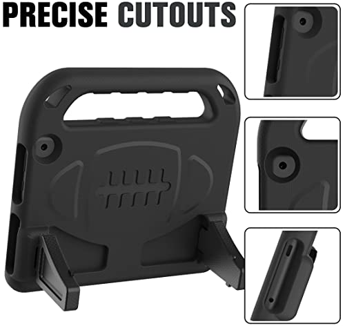 Supnice Kids Case For All-New Fire Hd 8 & Plus 2020 & 2022- Lightweight Shockproof Handle With Stand Kid-Proof Case For Amazon Fire Hd 8 Inch Tablets (2022/2020 Release) - Black #TOP5