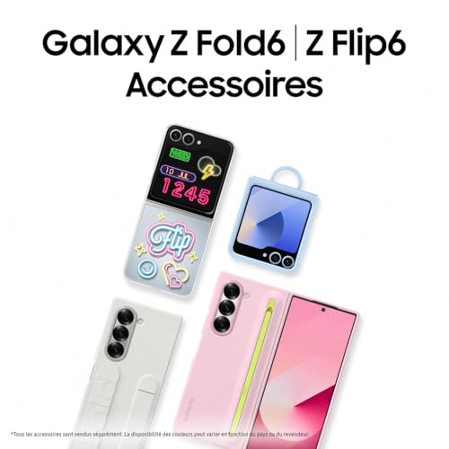 Samsung Galaxy Z Fold6 Smartphone Android 5G avec Galaxy AI Chargeur secteur rapide inclus Smartphone déverrouillé Version FR - vue 8