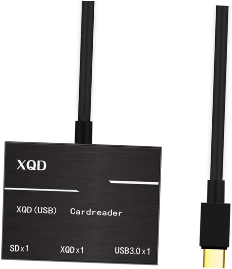 Gatuida 2pcs Type-c USB Memory Card Reader Compatible with Windows Transfer Speed Design Supports Cards Black