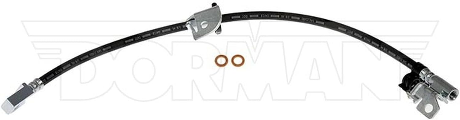 Dorman H620098 Front Driver Side Brake Hydraulic Hose Compatible with Select Ford / Lincoln Models