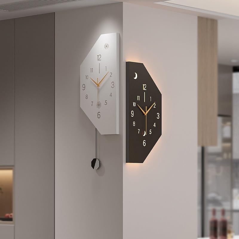 Genérico De Pared De Esquina, Pantalla Doble Cara, Campanadas, Dormitorio