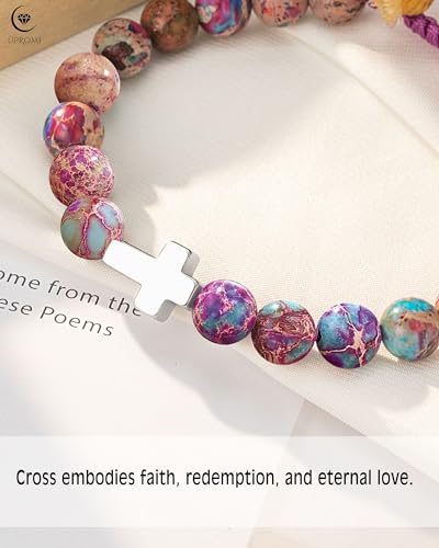 UPROMI Happy 6th/7th/8th/9th/10th/11th/12th/13th/14th Birthday Gifts for Girls Bracelet2