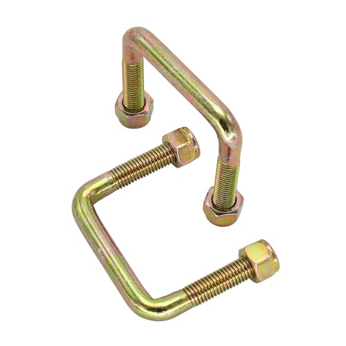 Notonmek 2Pcs Leaf Spring U-Bolt 72029-G01 72124G01 72124-G01 72618G01 72618-G01 Compatible with EZGO Golf Cart Txt 1994-up 94+Gas Electric Golf Cart Compatible with Medalist 94+Gas Electric
