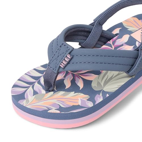 Image of REEF Girls Toddler /Little Kid Ahi Beach Flip Flop, Soft Cushion Footbed, Water Friendly