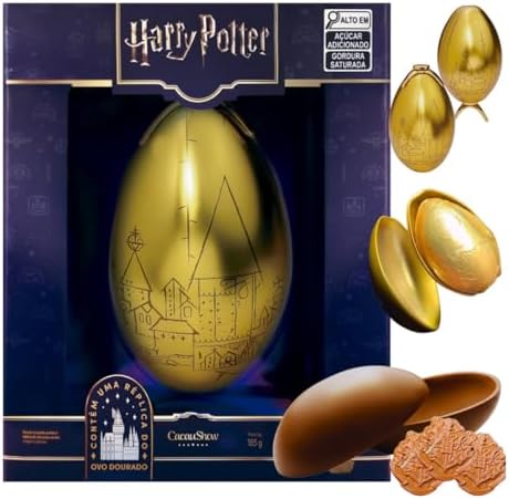 Ovo Pascoa Harry Potter Cacau Show Ovo Dourado 2025