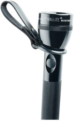 MagLite ASXC046Maglite Black Plain Leather Belt Holder for C-Cell Flashlight