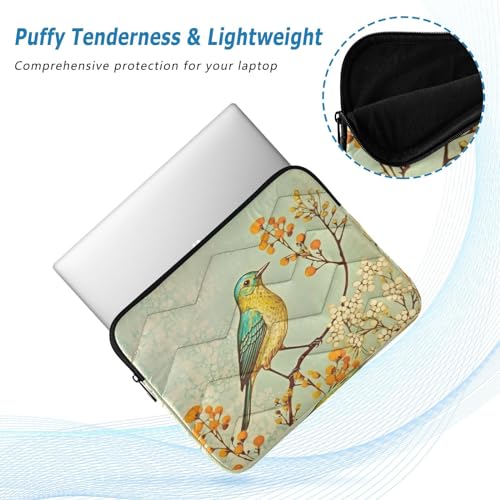 Funda para portátil diseño pintura de pájaro 13-14 pulgadas miniatura 5