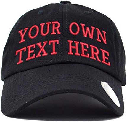 Love Sketches Custom Embroidered Classic Polo Style Baseball Cap Adjustable Men Women Low Profile Dad Cap Hat (Black)