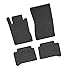 Produktbild Bär-AfC MB02209 Gummimatten Auto Fußmatten Schwarz, Erhöhter Rand, Set 4-teilig, Passgenau für Modell Siehe Details