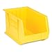 Quantum Ultra Poly Bins - 11X18x10 - Yellow - Lot of 4