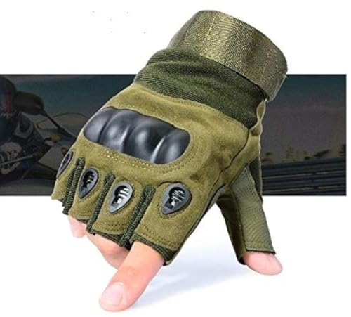 serveuttam Leosportz Weight Lifting Gloves – Rubber Padded Gloves for Men Women Workout | Weight...