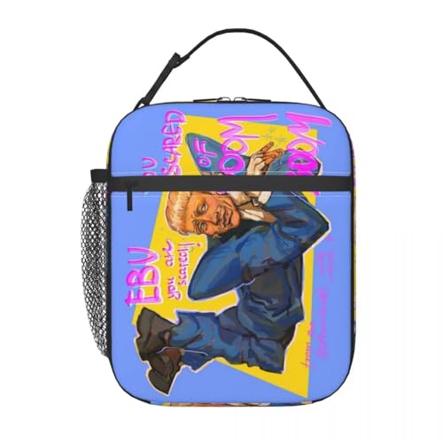 WEIXNCXCJ Bolsas de Almuerzo aisladas Klein Joostes Personalizadas para la Escuela, Oficina, Enfriador a Prueba de Fugas, Nevera térmica, lonchera térmica para Mujeres y niños