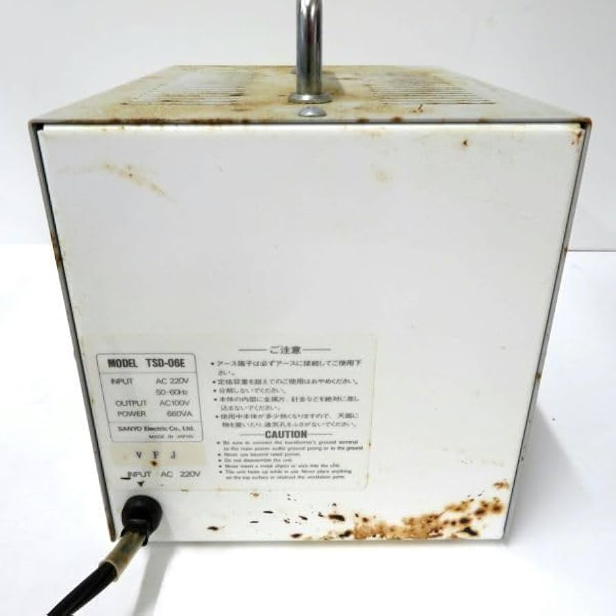 Amazon.co.jp: SANYOサンヨー STEP DOWN TRANSFORMER ステップ