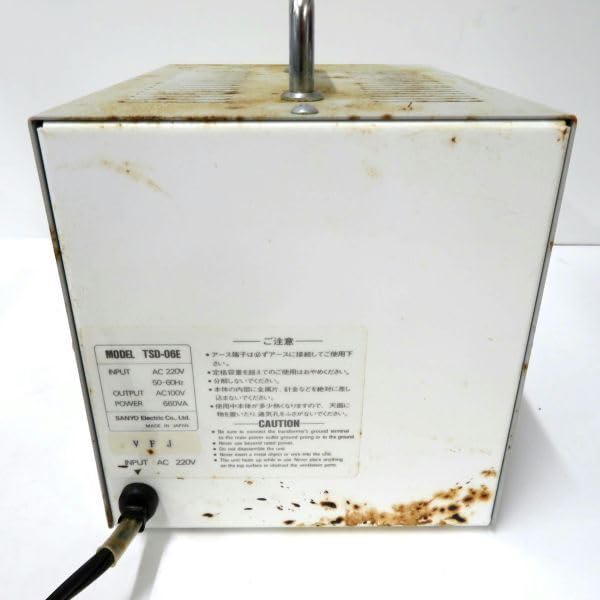 Amazon.co.jp: SANYOサンヨー STEP DOWN TRANSFORMER ステップダウン