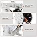 Air Operated Double Diaphragm Pump 1/2 inch Inlet Pneumatic for Chemical QBK-15 10 GPM Dual Diaphram Polypropylene Nitrile Rubber by Stainless Steel Plastic Max 100 PSI