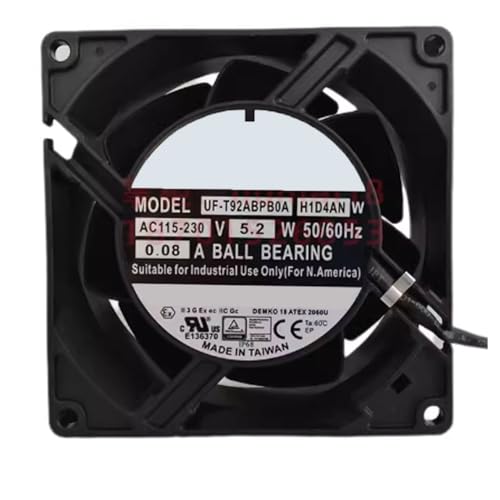 Ventilador UF-T92ABPB0AH1D4AN Fulltech nuevo con motor AC115-230V para refrigeración