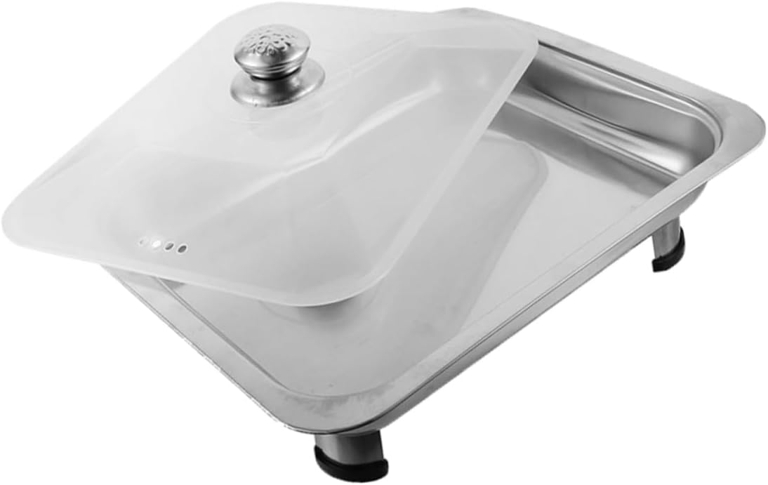 Stainless Steel Buffet Chafing Dish Rectangular Food Warmer with Lid Catering for Hotels Restaurants and Outdoor Events