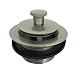 Kingston Brass DLL208 Lift and Lock Bath Tub Drain, Brushed Nickel