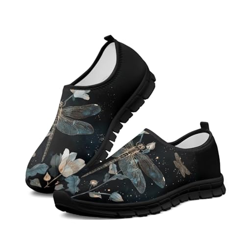Image of Women's Loafers Slip On Slip Shoe Casual Walking Shoes Non Slip Work Shoes Mesh Athletic Sneakers