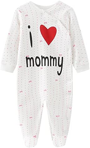 MIXIA Baby Clothes unisex Newborn Baby Grow Onesies for Boys and Girls 6 Month