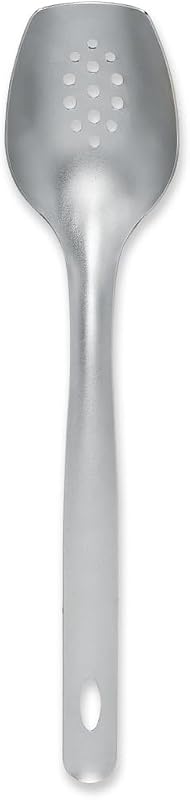 Cutlery Cook's Spoon with Holes (R125) | Stainless Steel 2.5" x 3" Face, 11.5" Length