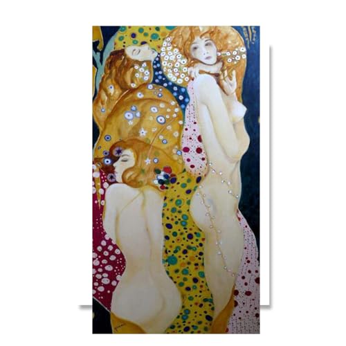 Affiche murale Gustav Klimt 50x100 cm pour décoration salon