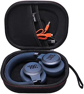 L LTGEM Hard Case for JBL LIVE 650BTNC , 500BT , 660NC or JBL Tune 710BT , 660NC , 760NC , 510BT Headphone - Portable Travel Bag ( Case Only )
