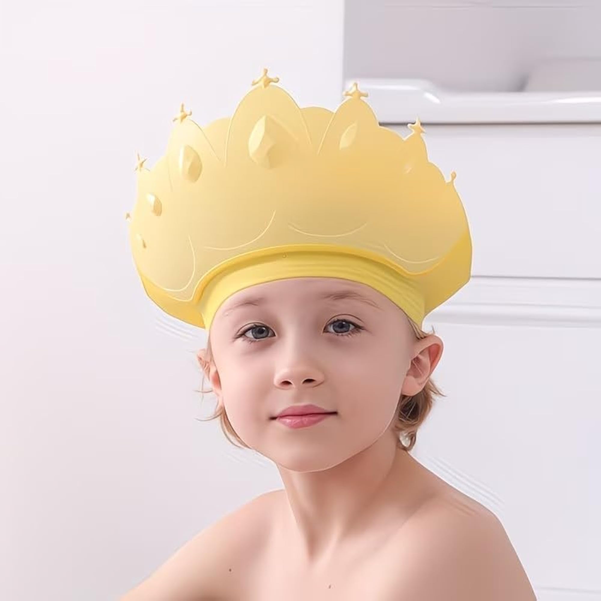 Baby Shampoo Shower Cap for Kids, Adjustable Bath Visor