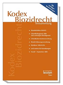 Paperback Kodex Biozidrecht: Textsammlung [German] Book