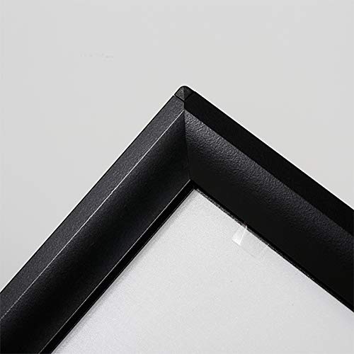 WindPro® Plakatständer Slim DIN A0 | Aufsteller A0 mit befüllbarem Wassertank | Werbeaufsteller Aussen mit robusten Stahlfedern | Werbung Ständer in schwarz