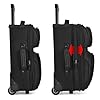 Us Traveler Rio Lightweight Carry On Suitcase 20 Softside Expandable Design Durable Business And Travel Black Single