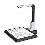 ZHP Scanner de Documents Haute Définition Portable Haute Vitesse Scanner avec Enregistrement Vidéo en Temps Réel pour Conférence WebHard Bottom