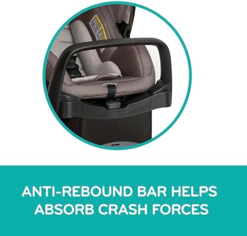 Evenflo Pivot Modular Travel System with LiteMax Preemie and Infant Car Seat (Casual Gray) - 2
