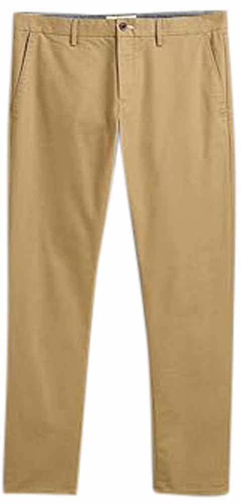 GANT Men's Slim TECH PREP Chinos Classic Trousers, Dark Khaki, Standard, Dark Khaki, 34 W/36 L