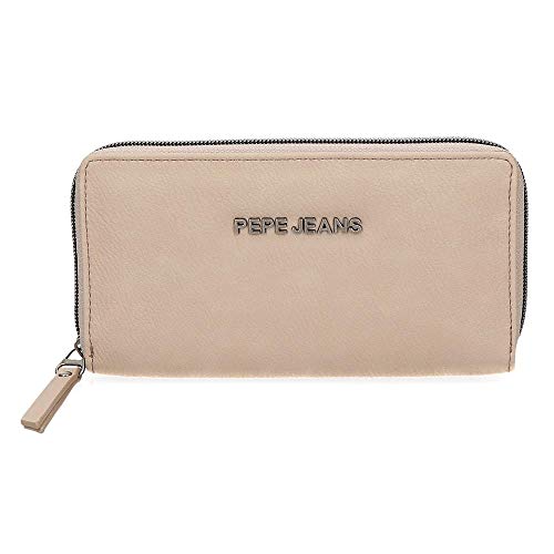 Preisvergleich Produktbild Brieftasche Pepe Jeans Eva Taupe