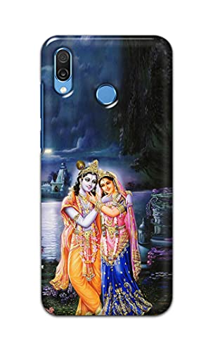Image of Printed Hard Back Cover Case for Honor Play Back Cover (Radha Krishna) -1803