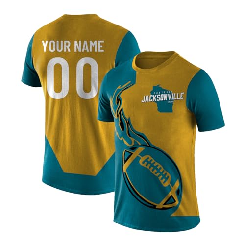 Ballon de football personnalisé en turquoise : t-shirt de sport premium imprimé en 3D